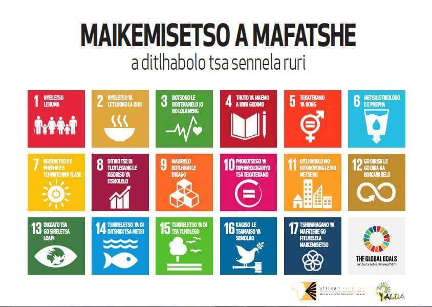 YALDA SDGs in Setswana